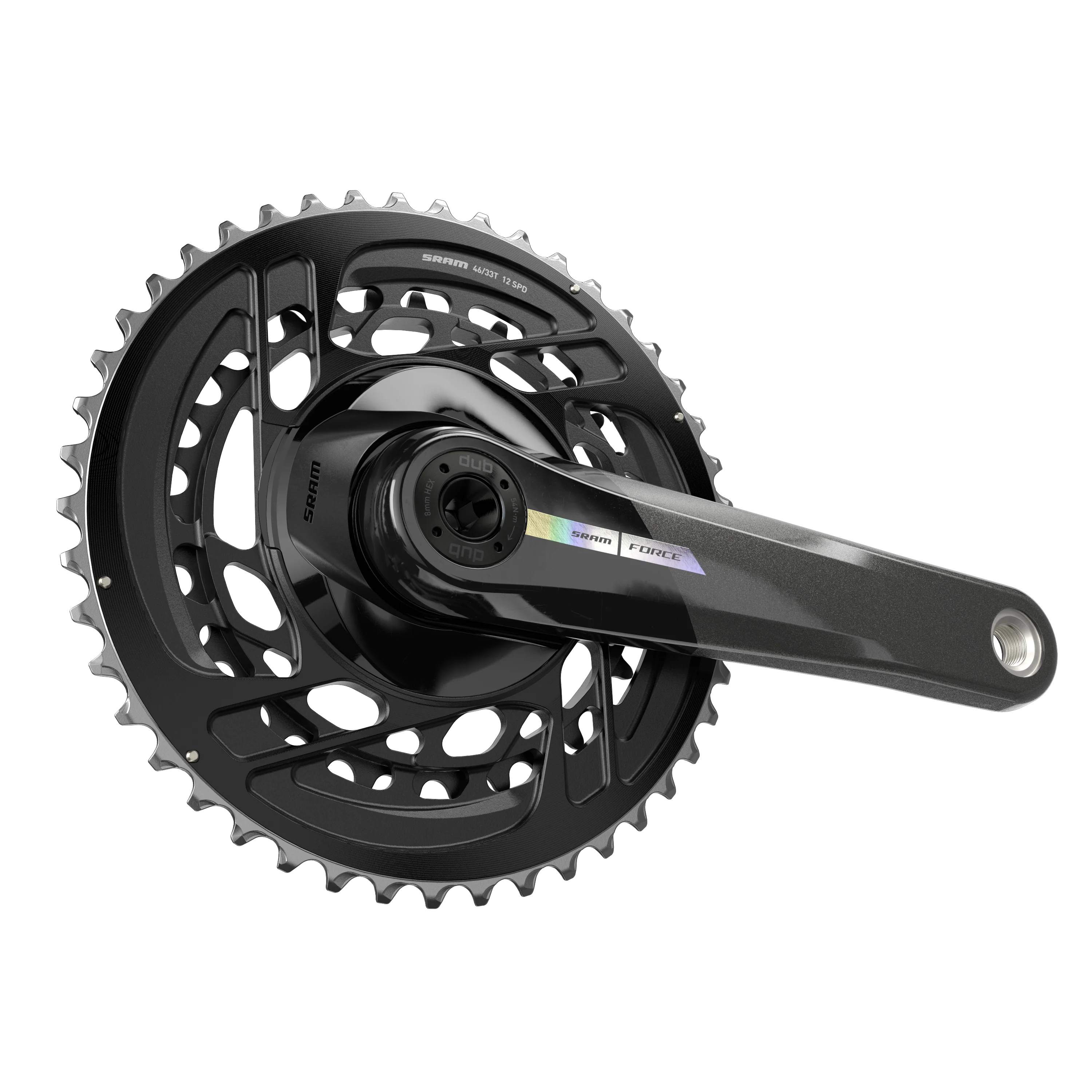 Force AXS D2 2x Crankset - Image 2